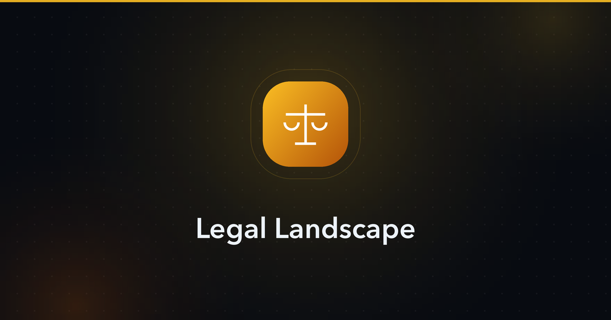 Legal Landscape — legal overview cover image