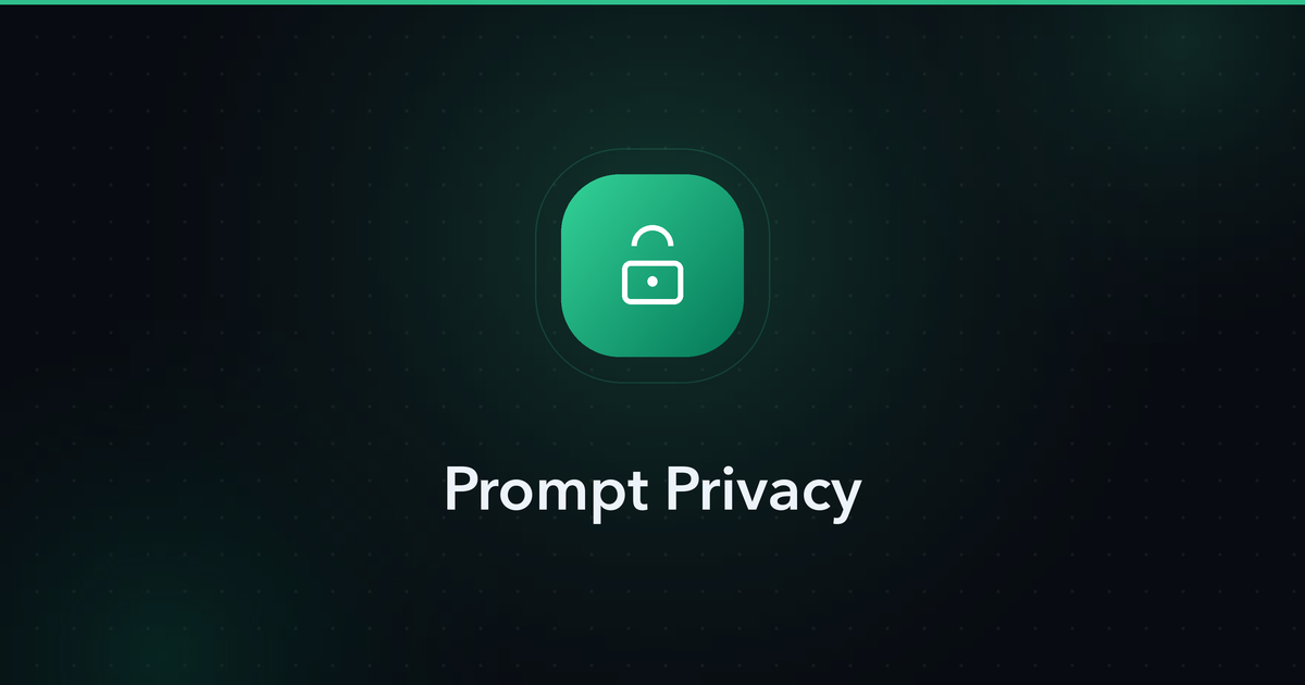 Prompt Privacy — privacy guide cover image