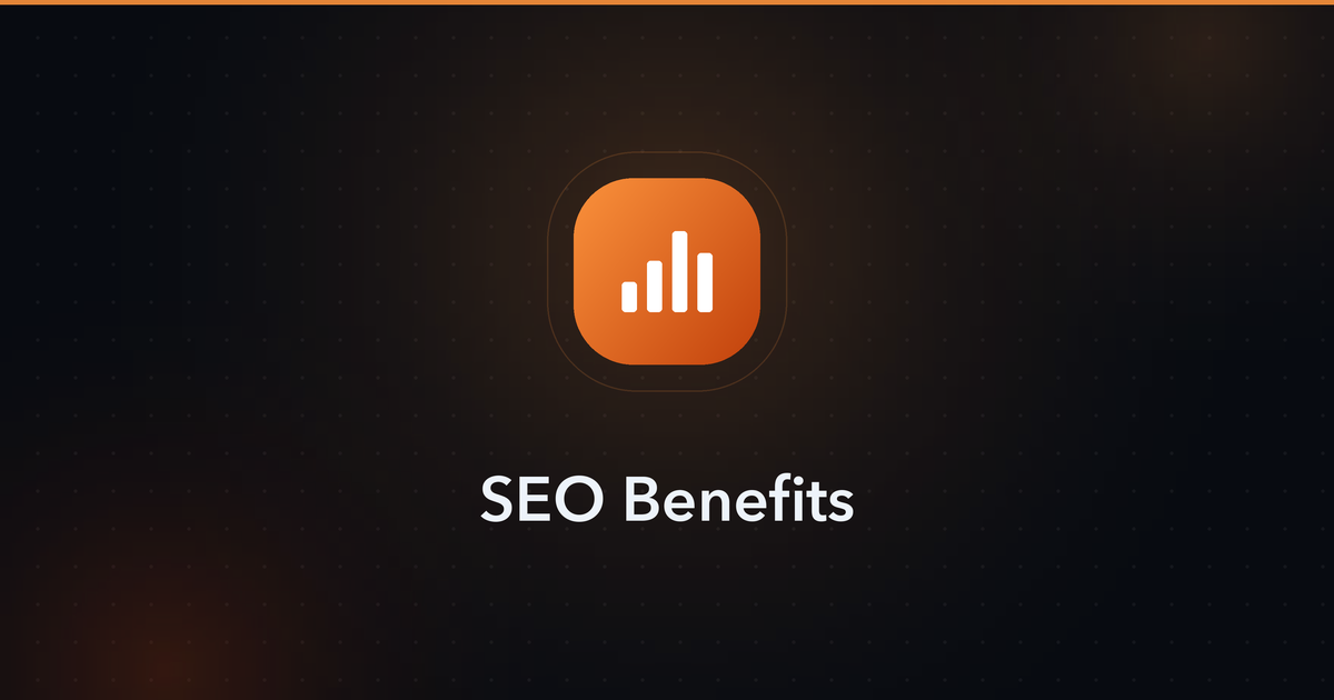 SEO Benefits — industry analysis cover image